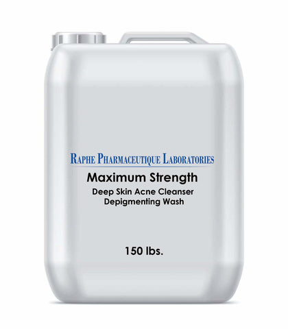Maximum Strength Deep Skin Best Acne Depigmenting Wash 150lbs