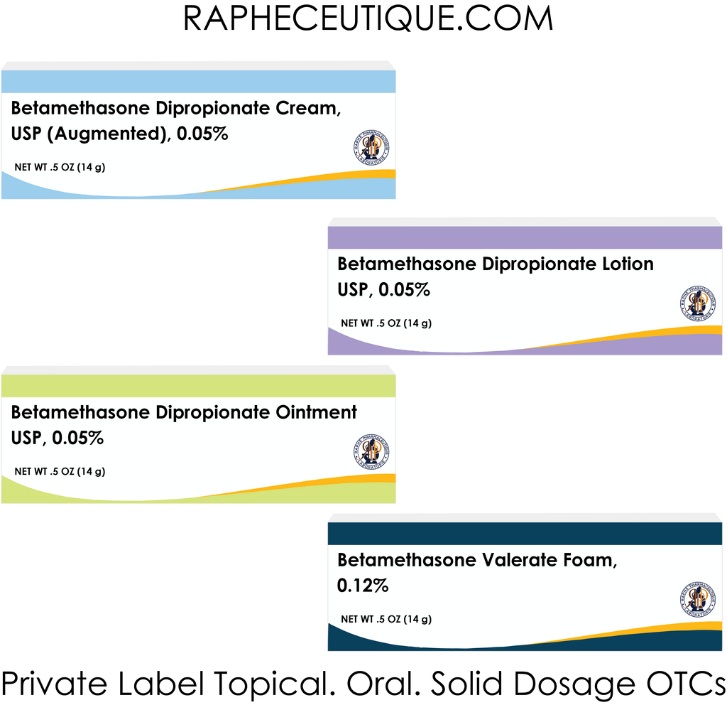 Private Label Betamethasone Budesonide Cetirizine Ciclopirox Tablets and Topical Cream