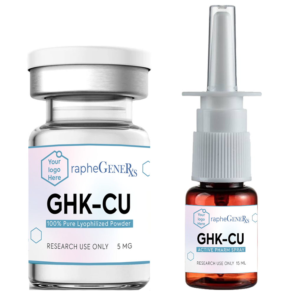 GHK-Cu Copper Peptide Powder& Active Liquefy Spray 15 ml