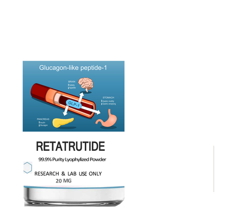 1-Gram Retatrutide (LY3437943), 99.9% Purity Peptide $4459.00