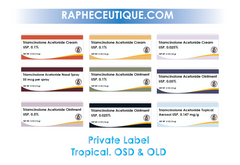 Clindamycin Phosphate Resorcinol Gel and Other OTC Topicals For For Private Label