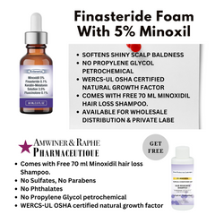 FDA Registered Minoxidil Hair Loss Product Manufacturer Approved Biopharmaceutical Plant