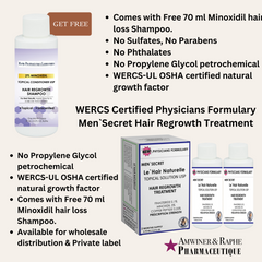 FDA Registered Minoxidil Hair Loss Product Manufacturer Approved Biopharmaceutical Plant