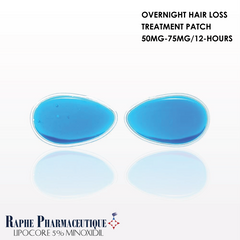 Hair Loss Treatment Tablets or Transdermal Patches 10,000mcg Biotin 0.03% Minoxidil and 0.1% Tyrosine