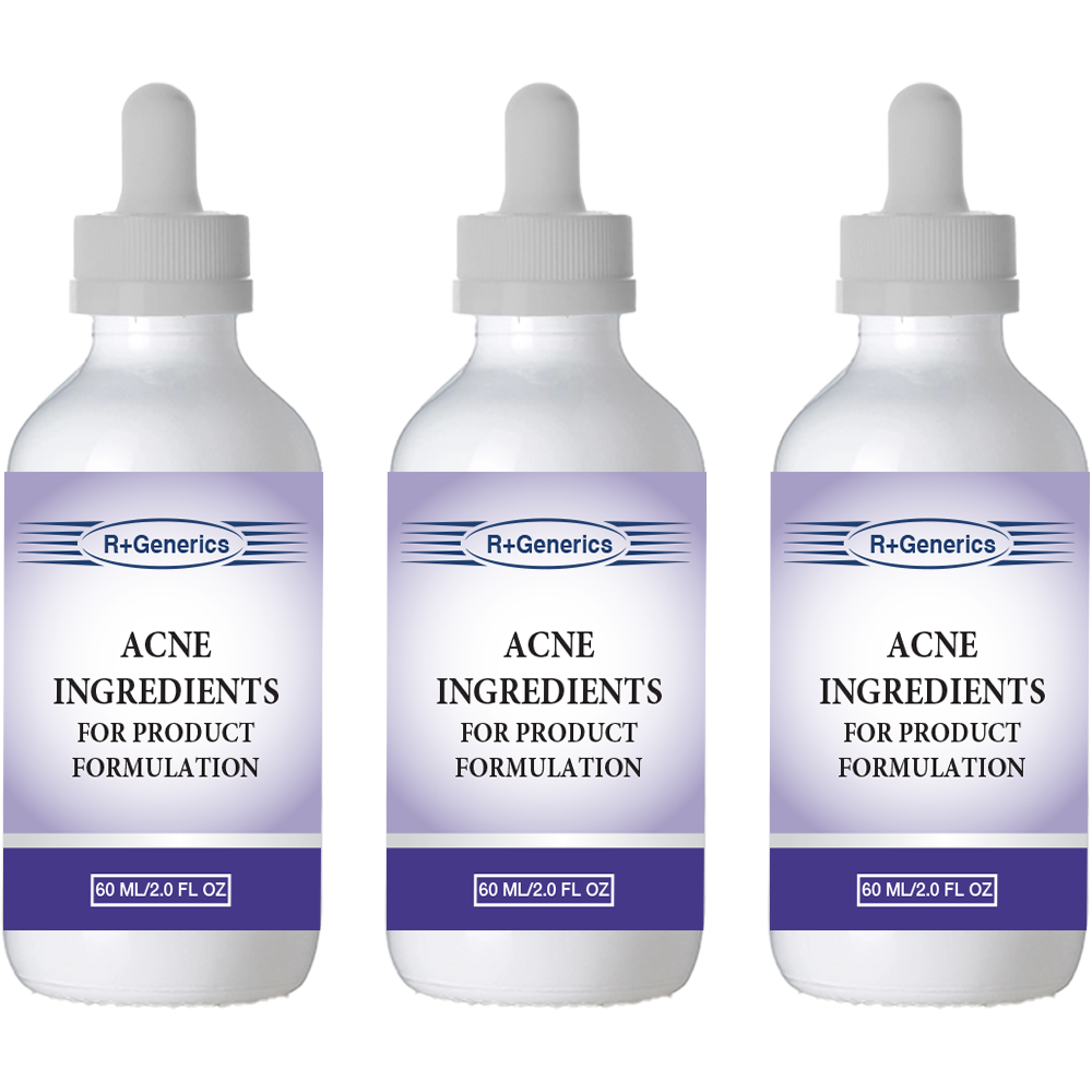 Cosmetics Ingredients For Acne Product Formulation 3-60ml Packs